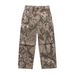 Men's Straight Leg Loose Wide Leg Jeans Tree Branch Print Trendy Couple Style Long Pants Spring Summer_mkmklike.com