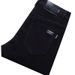 Men's Slim Fit Straight Leg Jeans - Stretch Denim Pants For Casual Wear | Comfortable & Stylish | Black & Gray Options_mkmklike.com