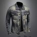 Men's Clothing Autumn And Winter Jackets Fashion Cool Denim Workwear Jackets Loose Casual Men's Tops_mkmklike.com
