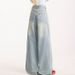 Han Niu Xintang American-style Fun Trendy Brand Washed Pants Versatile Straight Wide-leg Cartoon Embroidered Jeans For_mkmklike.com