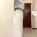 Women's High-Waisted Wide Leg Jeans White Slimming Straight Loose Fit Floor Length Spring Summer New Style Pear Shaped_mkmklike.com