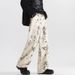European And American High Street Wide-leg Pants Leopard Print Jeans Male Ruffian Handsome Fried Street American Loose Casual Pants_mkmklike.com