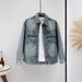 American New Autumn Wasteland Style Men's Trendy Flowing Wash Collar Denim Jacket Casual Hundred_mkmklike.com