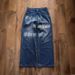 Retro Washed Distressed Straight Leg Jeans For Men And Women Casual Street Style Autumn Winter Printed Denim_mkmklike.com