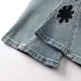 Men's Jeans Fall LOST SHDWS Fashion All-match Men Women Micro Flared Stretch Color Embroidery Flower Logo Lostshdws_mkmklike.com