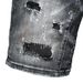 Men's Clothing Stretch Trousers Trendy Street Brand Hand Painted Paint Dots Hole Patches Jeans For Men_mkmklike.com