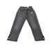 Y2k Street Style Embroidered Distressed Baggy Jeans For Men & Women - Loose Fit Straight Leg Vintage Denim Pants With Patchwork Details_mkmklike.com