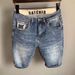 Men's Slim Fit Straight Leg Stretch Denim Shorts New Summer Style American High Street Versatile Five Point_mkmklike.com