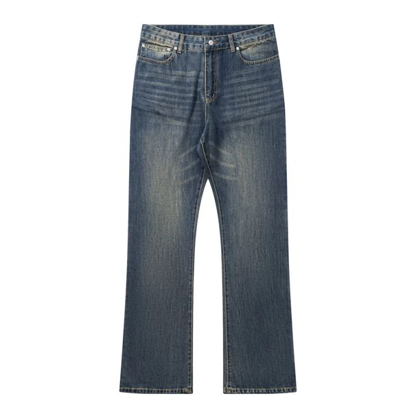 Bootcut Bamboo Joint Vintage Jeans – Faded & Distressed Flared Trousers With DirtyFit Curved Silhouette_mkmklike.com