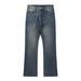 Bootcut Bamboo Joint Vintage Jeans – Faded & Distressed Flared Trousers With DirtyFit Curved Silhouette_mkmklike.com