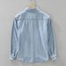 Retro Denim Long Sleeved Shirt For Men, Fashionable And Versatile, Artistic And Casual Loose Top_mkmklike.com
