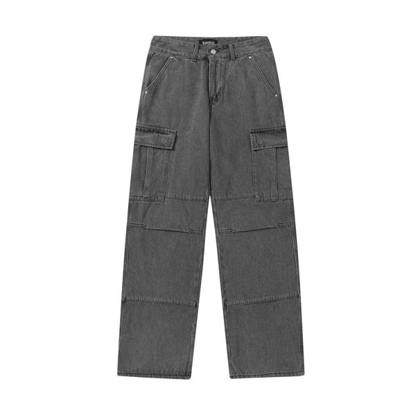 Men's Clothing New High Street Loose Straight Tube Unisex Wide Leg Casual Retro Old Straight Tube_mkmklike.com