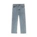 EF Denim | 2023 New Korean Version Non-elastic Trousers Men's Slit Straight Jeans Retro Casual Pants_mkmklike.com