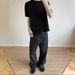 14oz Washed Denim Jeans - Classic Straight To Flared A-Line Fit For Men & Women_mkmklike.com