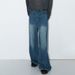American Retro Baggy Jeans For Men – Washed Blue Wide-Leg Denim Pants, Loose Fit Straight Cut (S-XL)_mkmklike.com