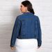 Women's Clothing Plus Size Retro Denim Top Versatile Fashionable Short Jacket_mkmklike.com