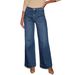 High Waist Straight Leg Jeans For Women - Classic Stretch Denim Pants (Light Blue/Dark Blue/Black) | Office & Casual Versatility_mkmklike.com