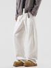 American Deconstruction Washed Sweatpants Men's Spring And Autumn Trendy Brand Vibe Design Sense Casual Sports Retro Heavy Wide-leg Trousers_mkmklike.com