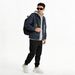 Retro Washed Vintage Stand Up Collar Denim Jacket, Street Loose Casual Jacket Trend_mkmklike.com