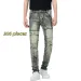 Men's Jeans Price Multi-pocket Washed Denim Heavy Industry Retro Workwear Trendy Brand Slim Fit Small Foot Elastic Long_mkmklike.com