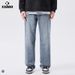 Men’s Vintage Washed Denim Jeans – Loose Fit High Street Summer Staple (S-XXXL)_mkmklike.com