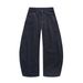 Men's American Style Cream Jacquard Carpenter Pants With Textured Fabric And Wide-Leg Silhouette_mkmklike.com