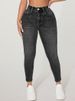 Cross-border European And American Hot-selling Foreign Trade Fashion Stylish Personalized Stretch Slim-fit Denim Women's_mkmklike.com