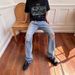Men's Clothing Blue Straight Washed Jeans Pharrell Loose Trousers Cut_mkmklike.com