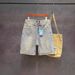 Men's Trendy High Street Jacquard Ripped Denim Shorts Design Niche Loose Straight Retro Five Point Summer Brand Pants_mkmklike.com