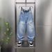 Men's Retro Distressed Jeans - Straight Leg Vintage Denim Pants With Faded Wash & Comfort Fit For Casual Wear_mkmklike.com