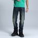 Classic Vintage Washed Men's Jeans - Relaxed Straight Fit, Comfortable Cotton Denim Pants For Casual Wear (Sizes 30-38)_mkmklike.com