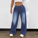 Women's Clothing New Spring And Autumn Slim Casual Elastic Pants Straight Trousers_mkmklike.com
