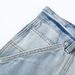Hippie Trend Niche Denim Men's Washed Vintage Frayed Heavy Pleated Design Personality Flared Pants_mkmklike.com