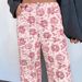 Shiying Cross-Border New High-Waisted Jeans Women, European And American Fashion Retro Floral Print Zippered_mkmklike.com