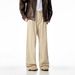 American Straight Jeans, Men's Women's Summer Trendy Brand Cleanfit, Loose Wide Leg, Cool And Stylish Floor Length_mkmklike.com