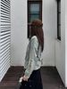 Vintage Irregular Denim For Women Autumn Washed Design Jacket Top_mkmklike.com