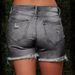 K Broken Hole, Rough Edge, Cow Size Shorts, Women's Slimming Look, Women's Jeans_mkmklike.com