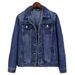 2026 New Spring Korean Style Light Blue Denim Jacket Trendy Casual Fashion Versatile Coat_mkmklike.com