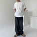 Men's Clothing Jeans Loose Straight Wide Leg Casual Pants Summer All Match Falling Trousers_mkmklike.com