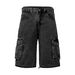 Men's Clothing High StreetStyle Multi Pocket Zipper Splicing Detachable Denim Overalls For Men And Women Trendy Loose Wide Leg Trousers_mkmklike.com