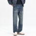 New Cleanfit Jeans Men's Loose Straight Versatile American Retro Double Craft Washed Trendy Brand Large Size K11 Denim Eight Barrels Xiansen Knowledge_mkmklike.com