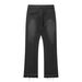 Men's Clothing American Cleanfit Black Tassel 507 Jeans Vintage Washed Distressed Trousers_mkmklike.com