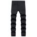 Men's Clothing Slim Fit, Casual, Ripped Knee Jeans_mkmklike.com
