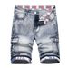 Original European And American Style Fashionable Workwear Denim Shorts_mkmklike.com