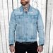 Pulse Pulse 2025 Spring Autumn New Men's Denim Solid Color Jacket European And American Plus Size Fashion Casual Cardigan Coat_mkmklike.com