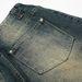 Spray-Dyed Color-Block Washed Denim Scimitar Men's High Street Vintage Loose Banana Silhouette Sickle Pants Trendy_mkmklike.com