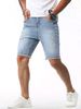 Men's Distressed Denim Jeans – Trendy Ripped & Frayed Hem For Urban Street Style (Sizes S-2XL)_mkmklike.com