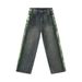 EF JEANS | 2024 New American Trend Side Graffiti Design Hip Hop Street Jeans_mkmklike.com