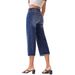 New Women's Casual Slim Fit Straight Leg Jeans Versatile High Waist mid Rise Denim Pants European American Style 80085 Archer0603 2025 Hot Selling_mkmklike.com