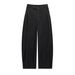 "Trendy Denim Two-Piece Set For Women - Stylish Jacket & Pleated Pants Outfit | European & American Fashion"_mkmklike.com